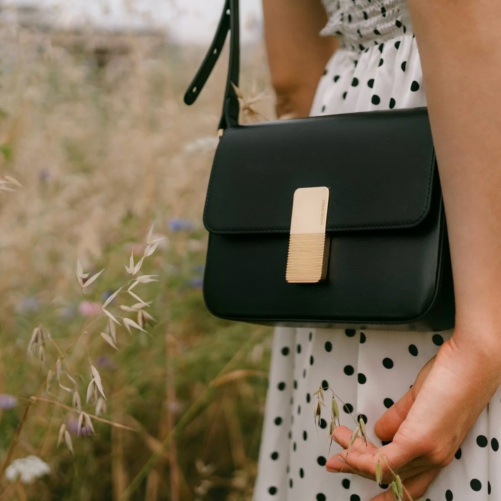 ATELIERS AUGUSTE MINI MONCEAU CROSSBODY BLACK GOLD EDITION